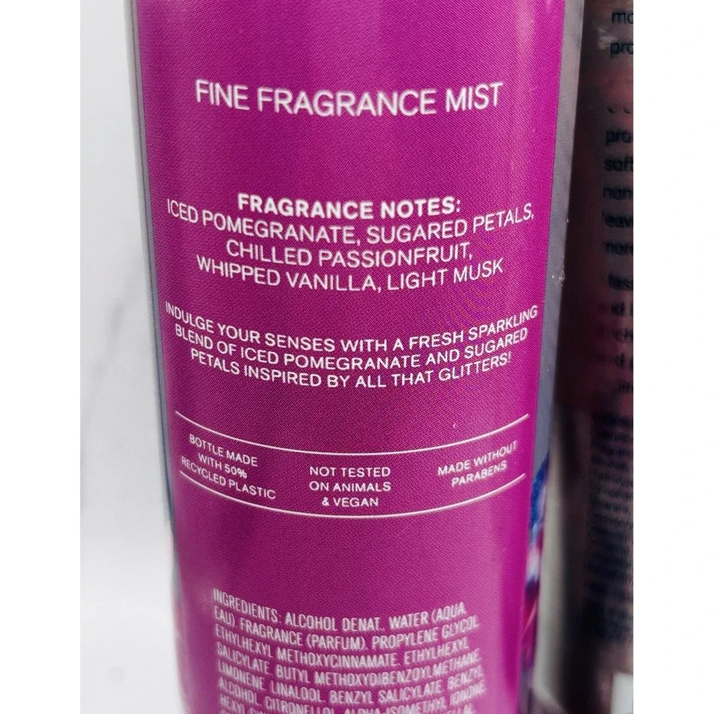 Bath & Body Works Be Enchanted 4pc Set Fragrance Mist Cream Lotion Wash New